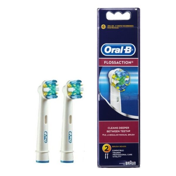 Oral-B Dual Floss Action Replacement Brush Heads (EB 25-2). Оригинал