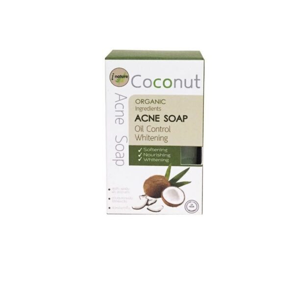 i-nature Coconut Acne Soap ( 120 g.). Оригинал