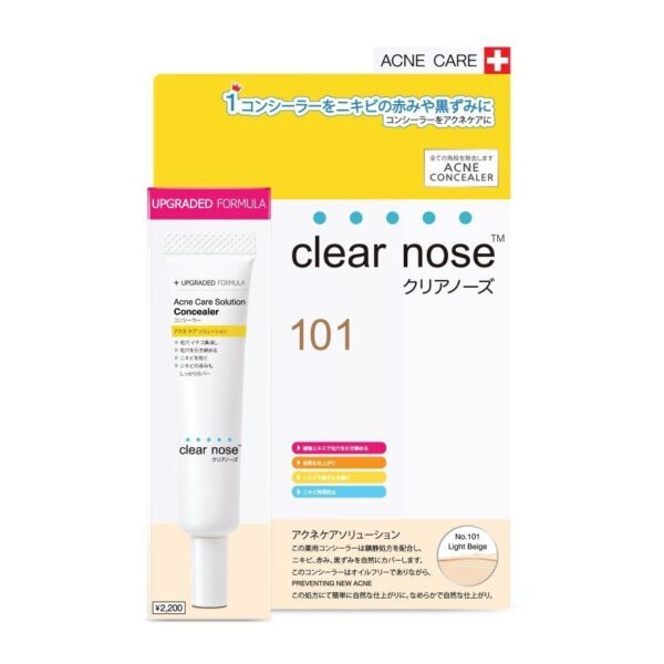 Clear Nose Acne Care Solution Concealer 12 G. No.101 Light Beige. Оригинал
