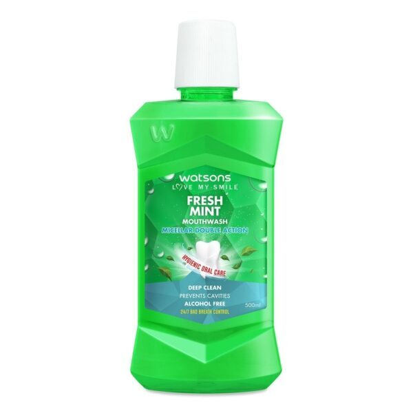 Watsons Fresh Mint Mouthwash 500ml.. Оригинал