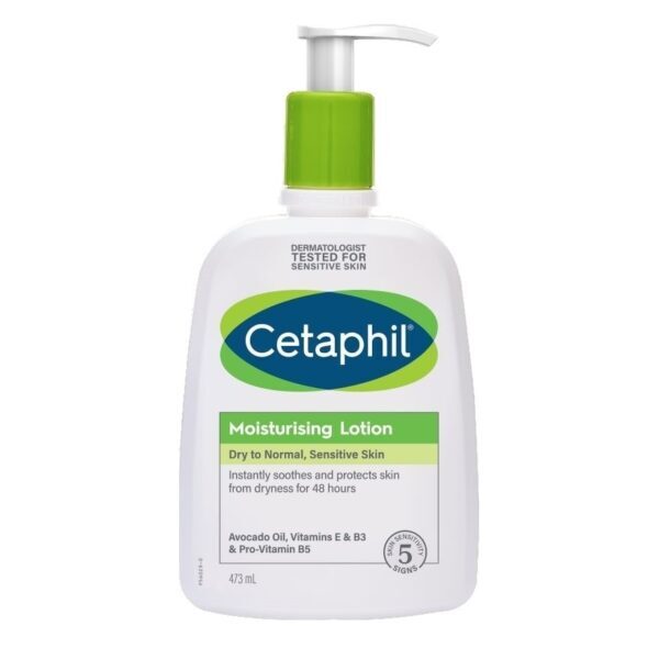 Cetaphil Moisturizing Lotion 473 ml. Dry to Normal, Sensitive Skin. Оригинал