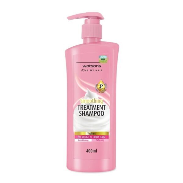 Watsons Treatment Shampoo Yoghurt for Rough or Curly Hair 400ml.. Оригинал