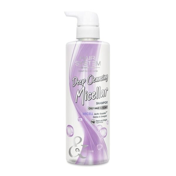 Hair System by Watsons Micellar Botanical Deep Cleansing Shampoo 500ml.. Оригинал