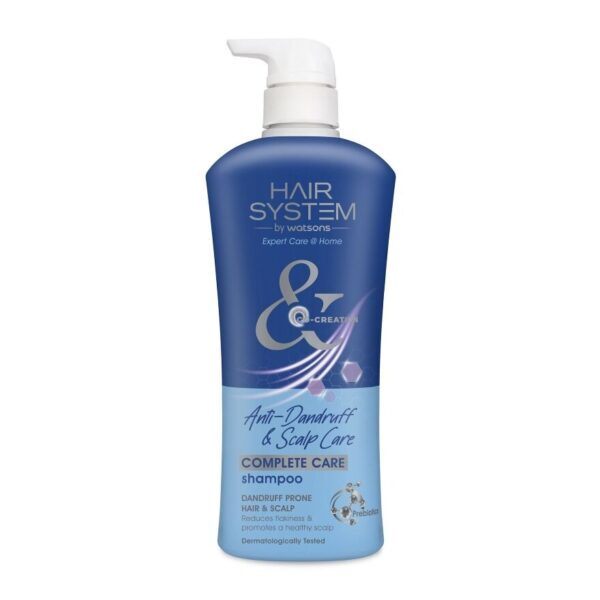 Hair System By Watsons Anti-Dandruff Scalp Care Complete Care Shampoo 500ml. Оригинал