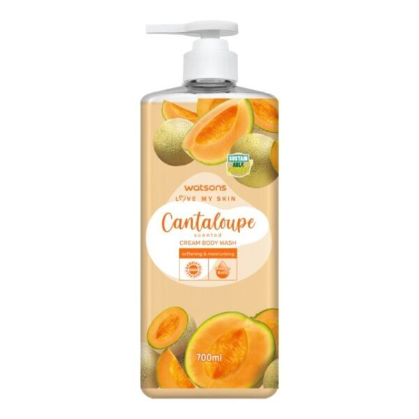 Watsons Love My Skin Cantaloupe Scented Cream Body Wash 700ml.. Оригинал