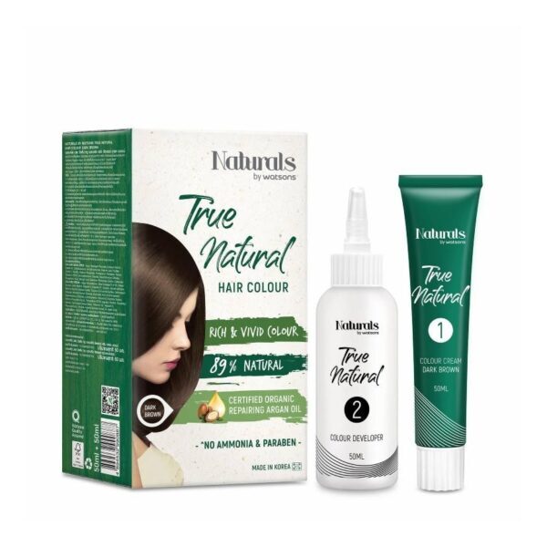 Naturals by Watsons True Natural Hair Colour Dark Brown.. Оригинал