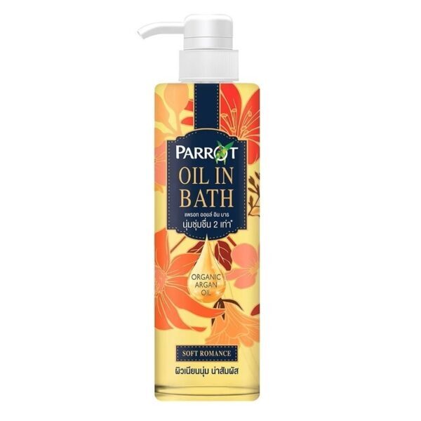 Parrot Oil in Bath Soft Romance 400 Ml. ครีมอาบน้ำ. Оригинал