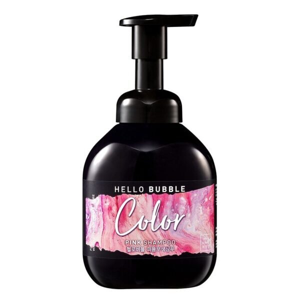 Mise En Scene Hello Bubble Color Pink Shampoo 400 Ml.. Оригинал