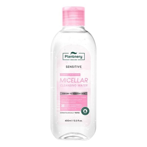 Plantnery Comfrey Sensitive Micellar Cleansing Water 400 ml.. Оригинал