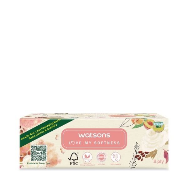 Watsons Velvety Soft Box Tissues (X-Flower 2) 3ply x 100sheets. This items could not. Оригинал