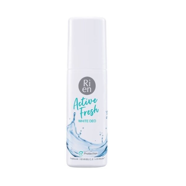 Ri en Deo Active Fresh White 60 Ml.โรลออน ลดเหงื่อ ระงับกลิ่นกาย. Оригинал