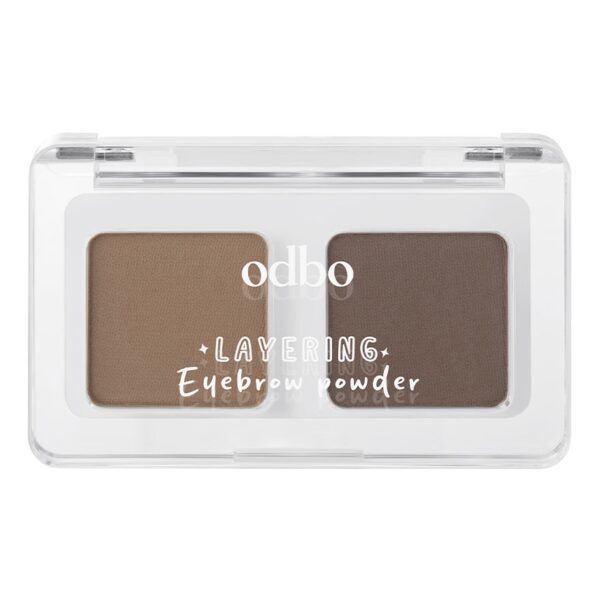 Odbo Layering Eyebrow Powder 7018-01. Оригинал