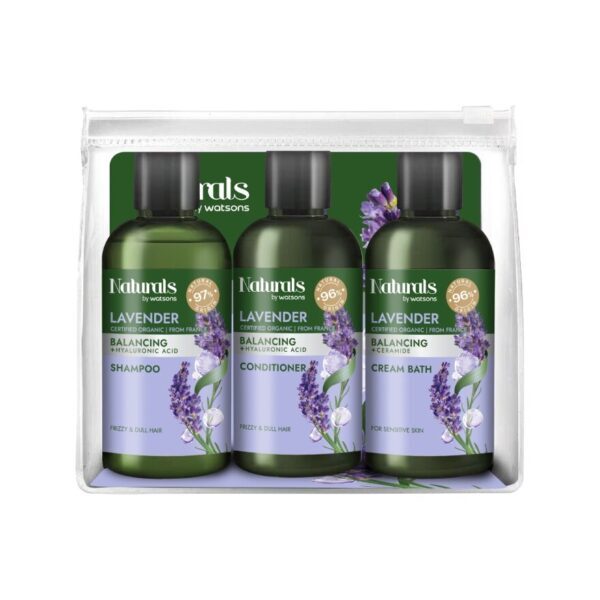 Naturals By Watsons Lavender Balancing Travel Set. Оригинал