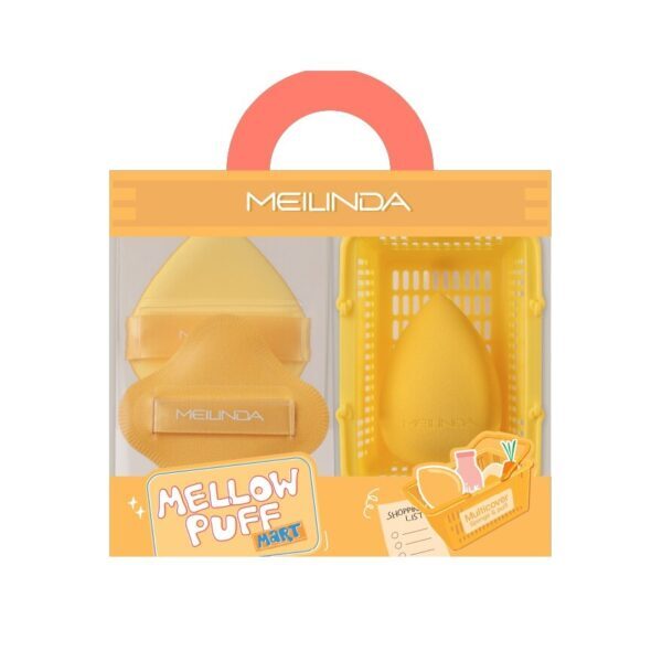 Meilinda Mellow Puff Mart 3pcs. Multicover Sponge Puff. Оригинал