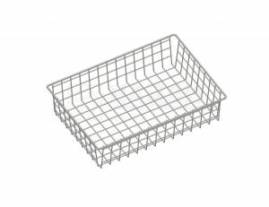 Корзина сетчатая 120х350х500мм металлик серебристый Найди