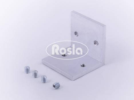 Соединитель угловой Росла L 5-01 + винты распорные (4 шт) 