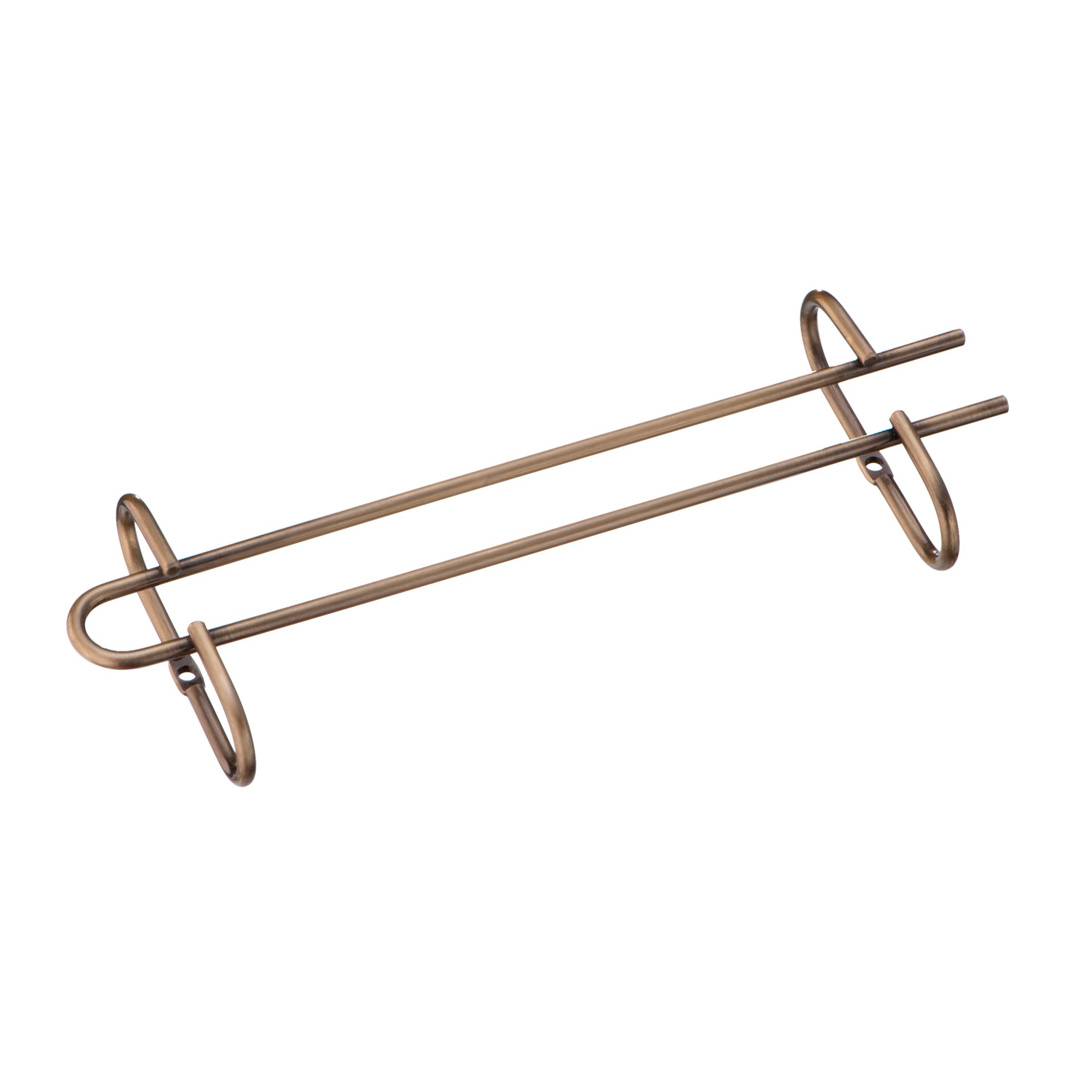 Держатель бокалов прямой 250 мм бронза MX-050 BA Lemax