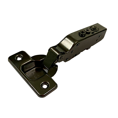 20240 Петля 110 гр. (45мм) Накладная DTC Pivot-Star Anyway-Clip с доводчиком Clip-On черный без план