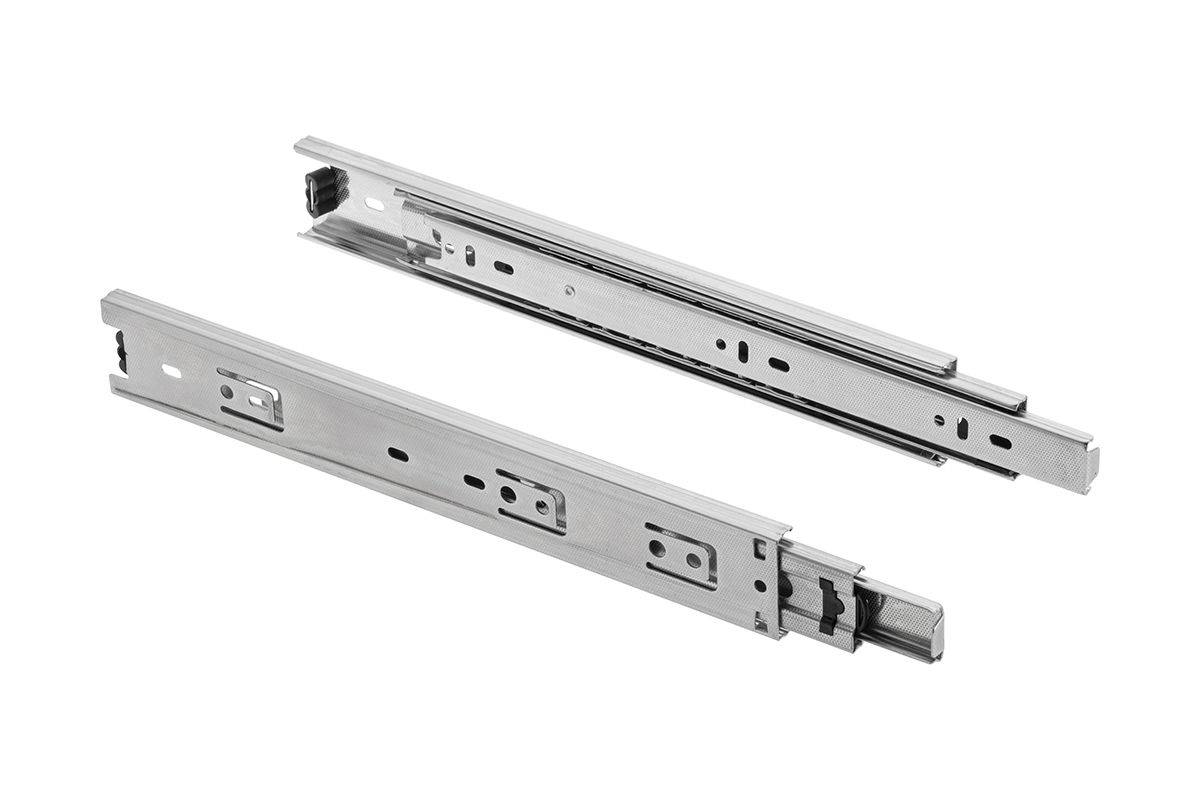 Шариковые направляющие Полного выдвижения 45х250 мм б/доводчика Lemax