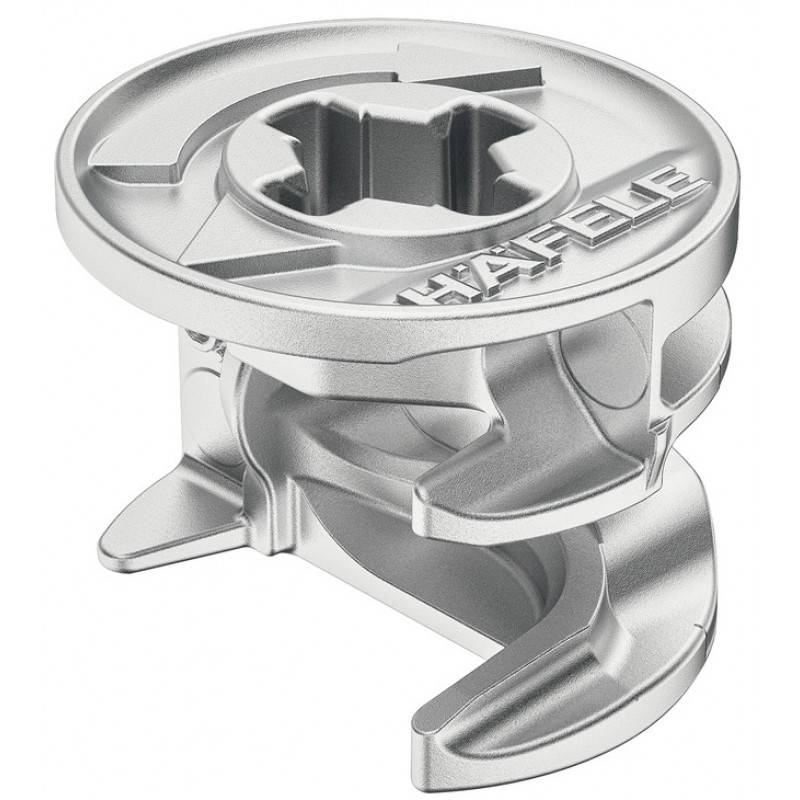 Корпус стяжки MINIFIX D-15 никель для плит от 12 мм 262.26.070 Hafele