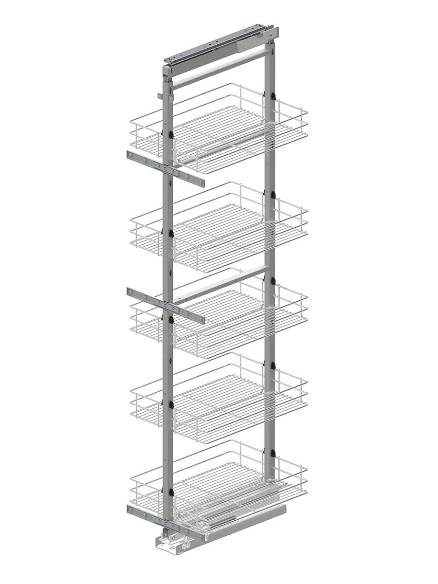 Cтеллаж 300 мм донное крепл. Хром WE31.0017.01.001 REJS 