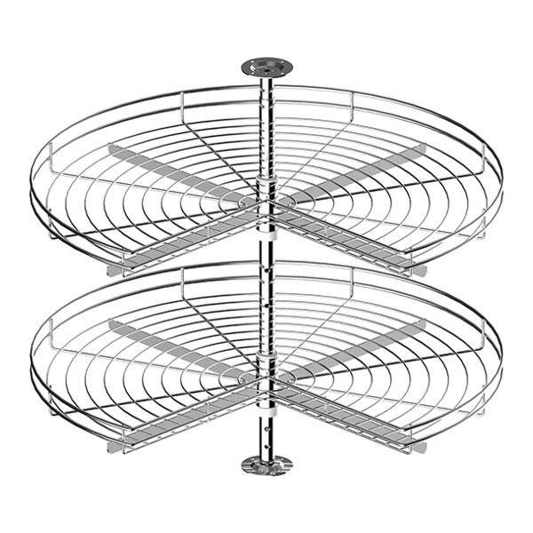 Карусель 750 мм 3/4 колеса донное крепл. Хром WE08.0108.01.549 REJS 