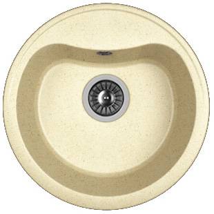 Мойка Дора - Дюна 435х435х200мм круглый 1 чаша Dr.Gans 25.015.B0435.402 