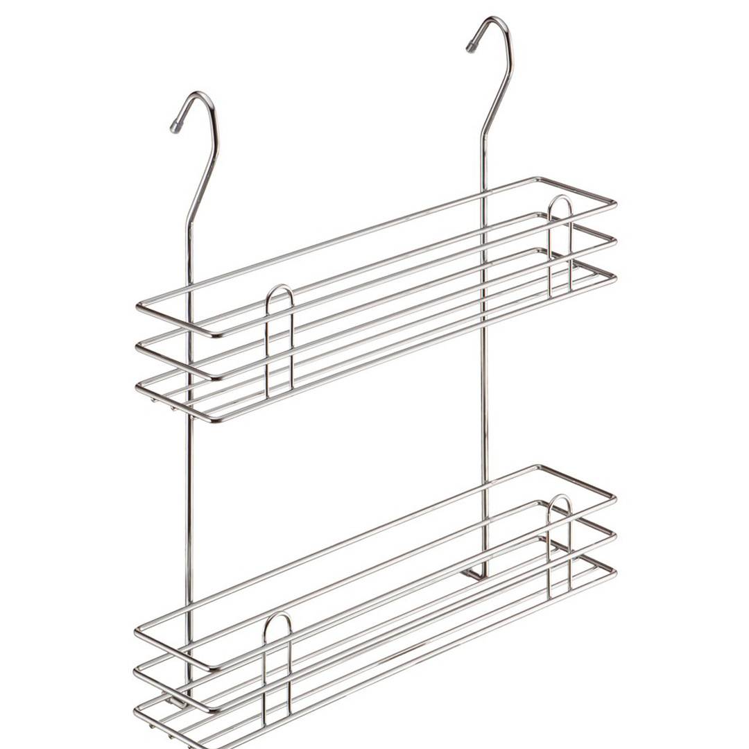 Полка двухярусная для специй Тип-II 350х105х400 мм хром LE 540 Lemax