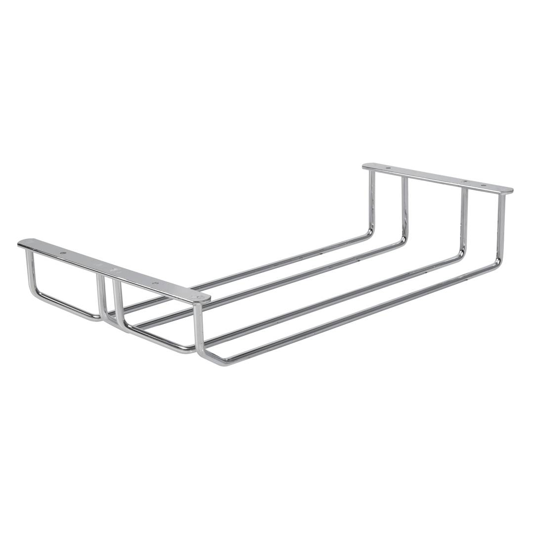 Держатель бокалов двухрядный хром MX-056 Lemax