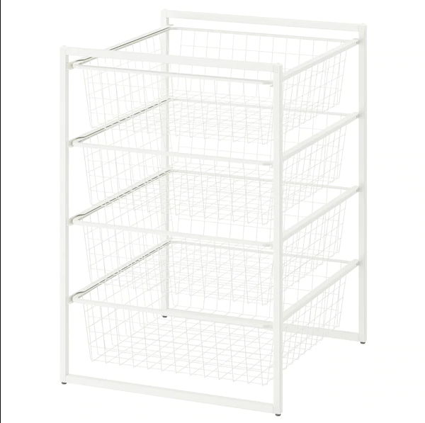 Модуль сетчатый 700х500х510мм белый ИКЕА