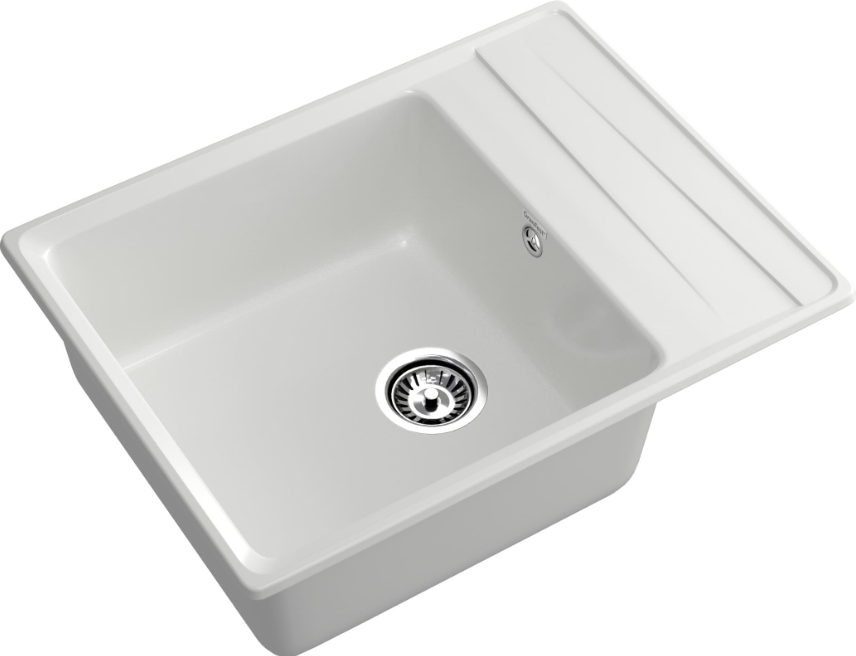 Мойка LEVEL 660L Иней 660х510х200мм прямоугольный 1 чаша GranFest GF-LV-660L иней 