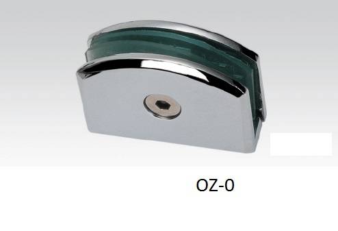 Держатель ОZ-0 со сверлением для стекла хром Китай 