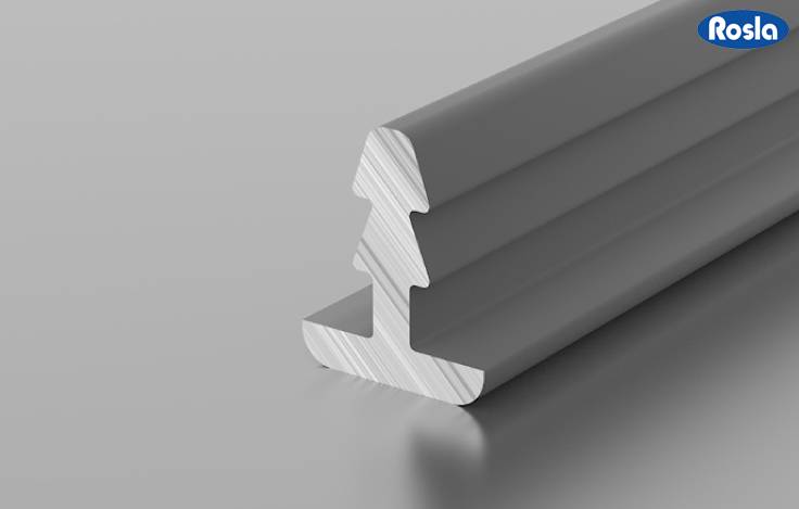 Алюминиевый профиль Росла ДР 1-13 анодированный 4,1 м 
