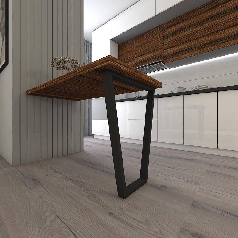 Опора Лофт ТРАПЕЦИЯ 870х530х270 черный 