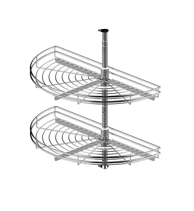 Карусель 800 мм 1/2 колеса донное крепл. Белый WE08.0103.01.003 REJS 