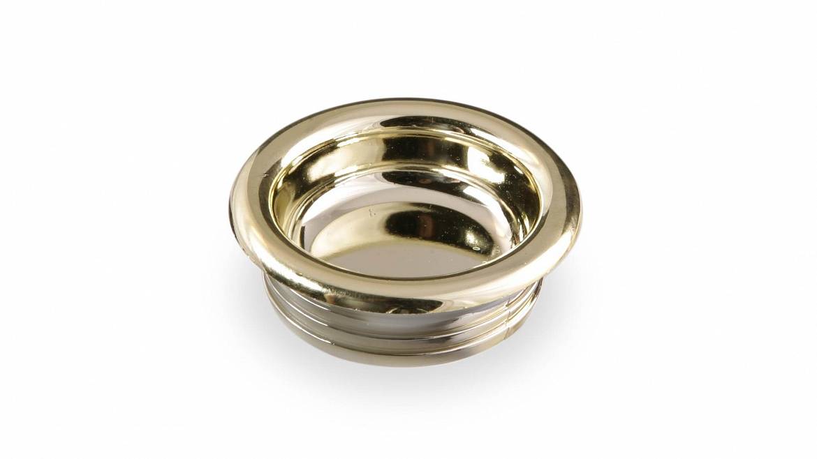 R-02 Ручка врезная 35 мм Золото Пластик Валмакс