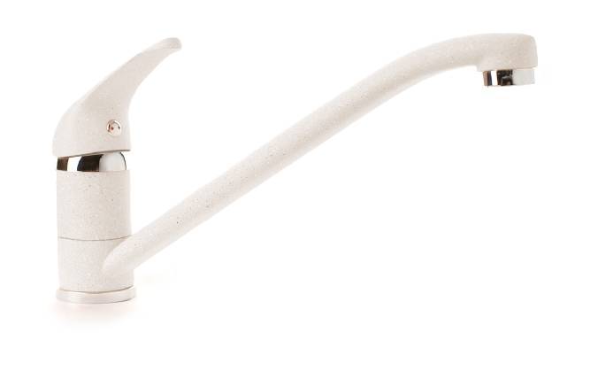 1023331GF Смеситель 1023 D-35 мм Белый GranFest 