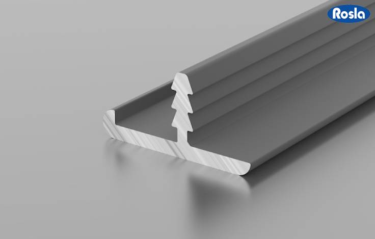 Фасадный профиль Росла ДР 116 анодированный 3 м для 21мм 