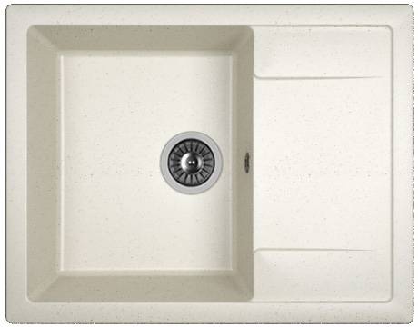 Мойка Техно 650 Белый 650х510х200мм прямоугольный 1 чаша Dr.Gans 25.030.C0650.401 