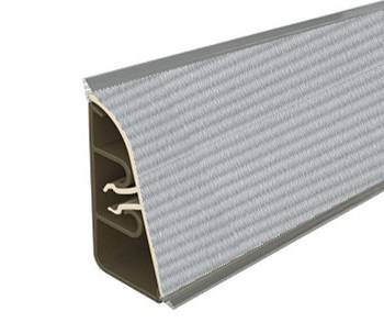 Плинтус Алюминиевая Полоса - АР740 - 4 200мм пластик Termoplast 