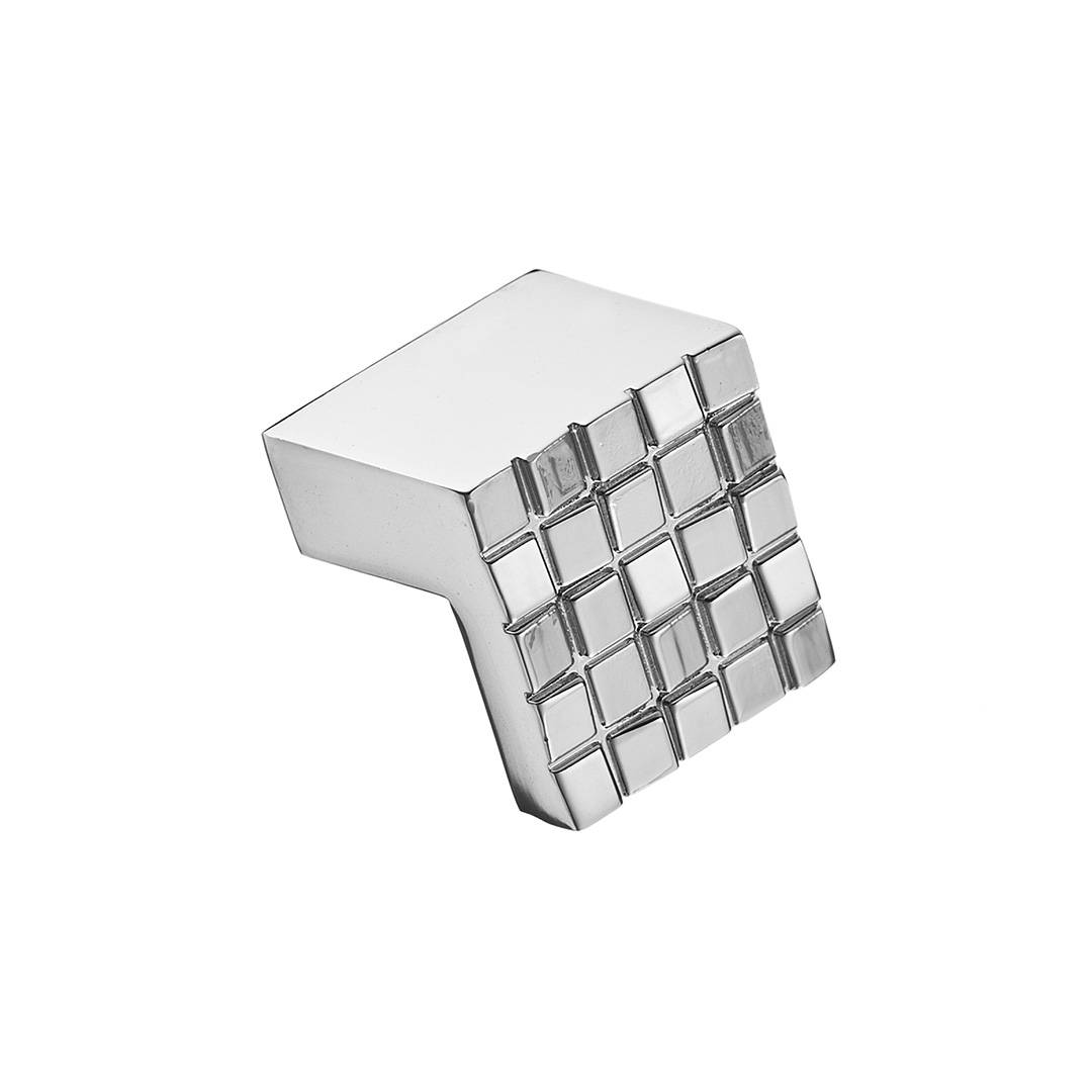 RK-019 Ручка кнопка Хром Металл KERRON