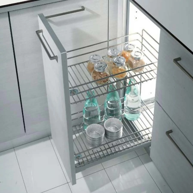 Механизм выкатной 600 мм донное крепл. Хром с доводчиком 2102SY/60-50PC Италия 