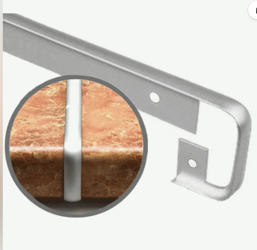 Планка 38 мм прямая щелевая ал. матовая R3 (Слотекс, Союз) 