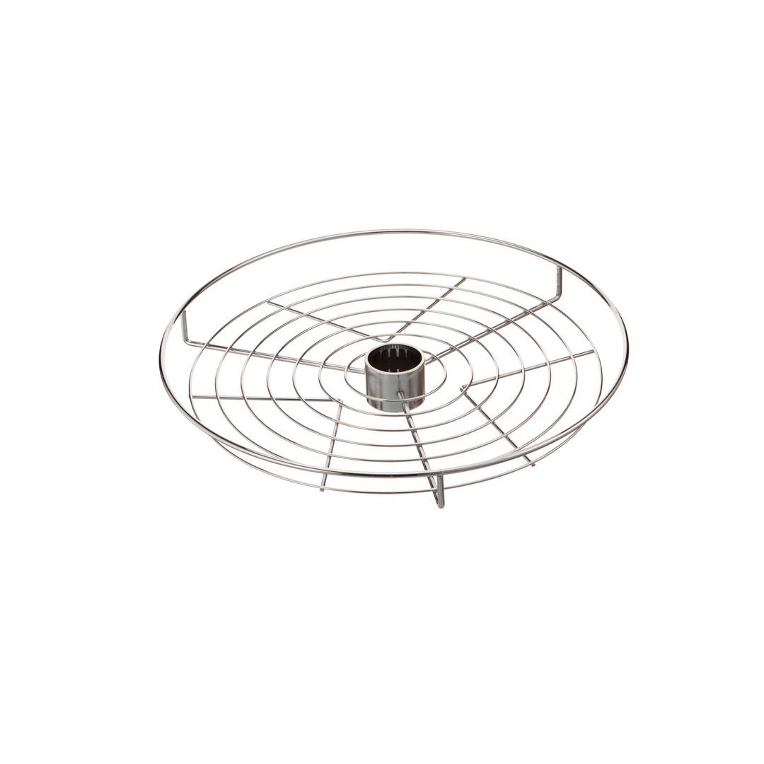 Полка центральная 460х460х70 мм хром ST450 Lemax 