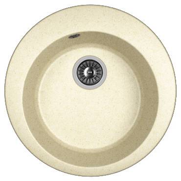 Мойка Гала - Латте 510х510х200мм круглый 1 чаша Dr.Gans 25.010.В0510.403 