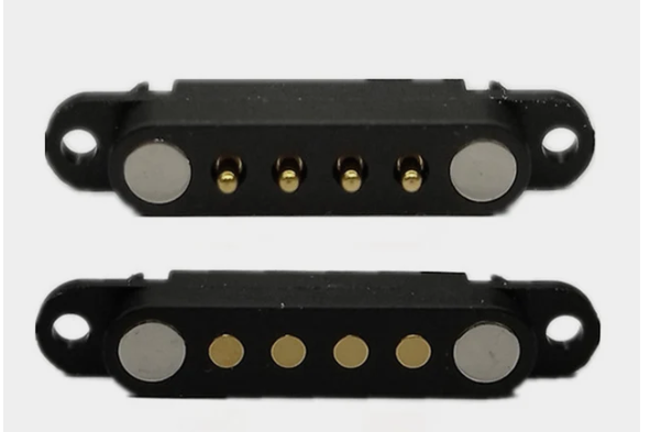 Магнитный разъем пит. постояного тока 2/3/4/5-контактный   /   Китай 