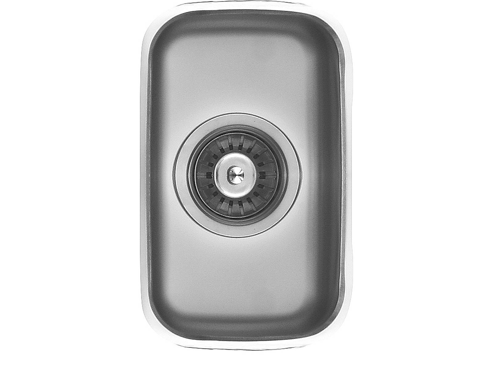 Мойка Модерн - Глянец 170х300х203мм круглый 1 чаша 0,8 мм (большой слив) БЕЗ СИФОНА UKINOX МОР170.30