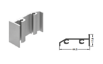 Задний профиль полки 1,5 м FUTURUM