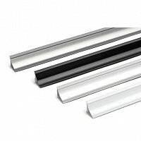 Плинтус Черный - МИНИ - 3 000мм пластик Korner 