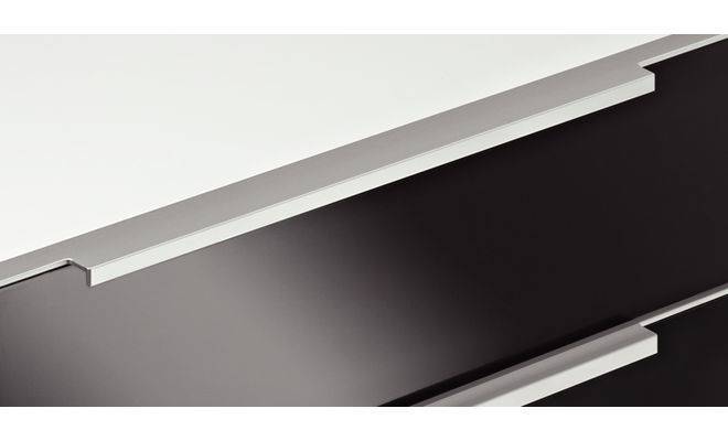 126.26.902 Ручка профильная  395 мм Алюминий Металл Hafele